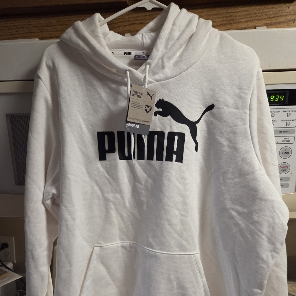 PUMA White Hoodie